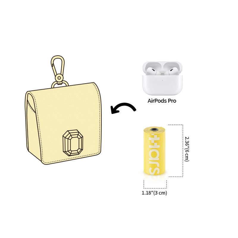Popo Bag Carrier - Carmine