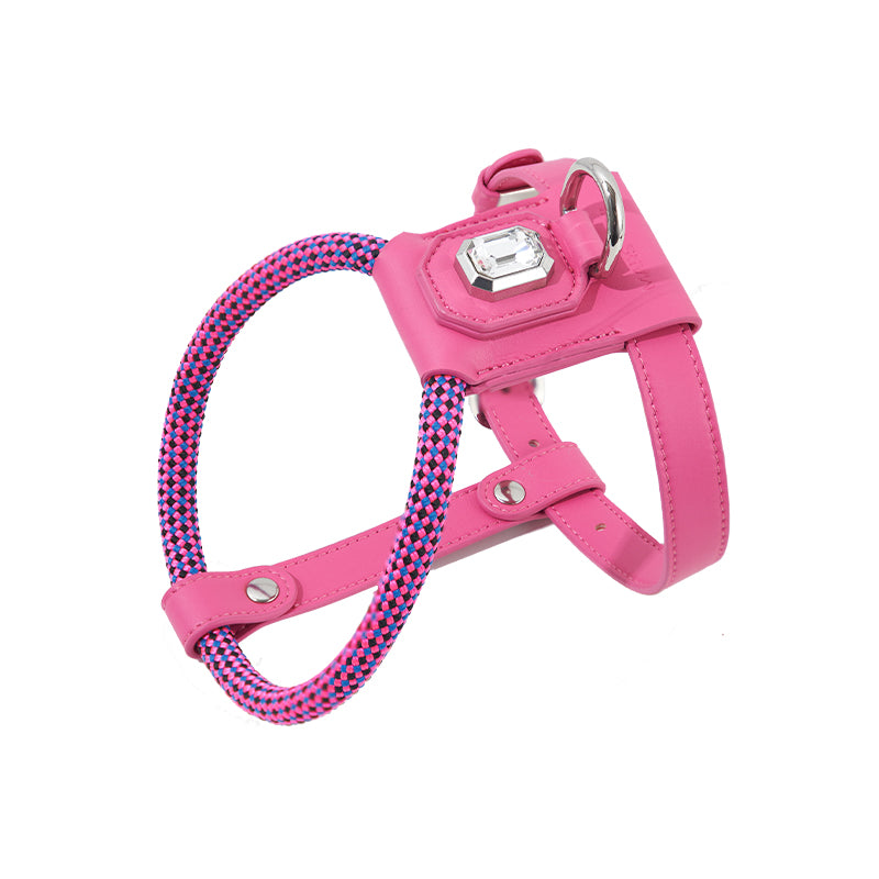 VALLES HARNESS - BARBIE PINK