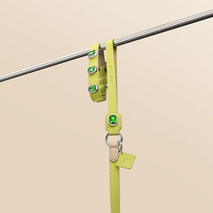 OLYMPUS CHAIN LEASH - BAMBOO GREEN