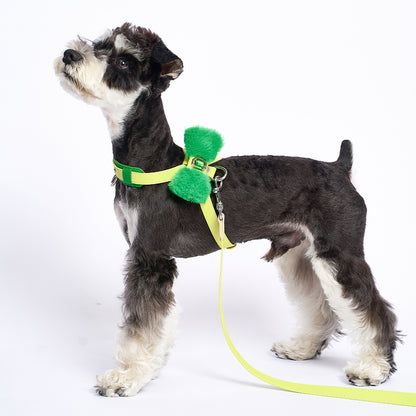 Bowknot Adjustable Harness - Bamboo Green